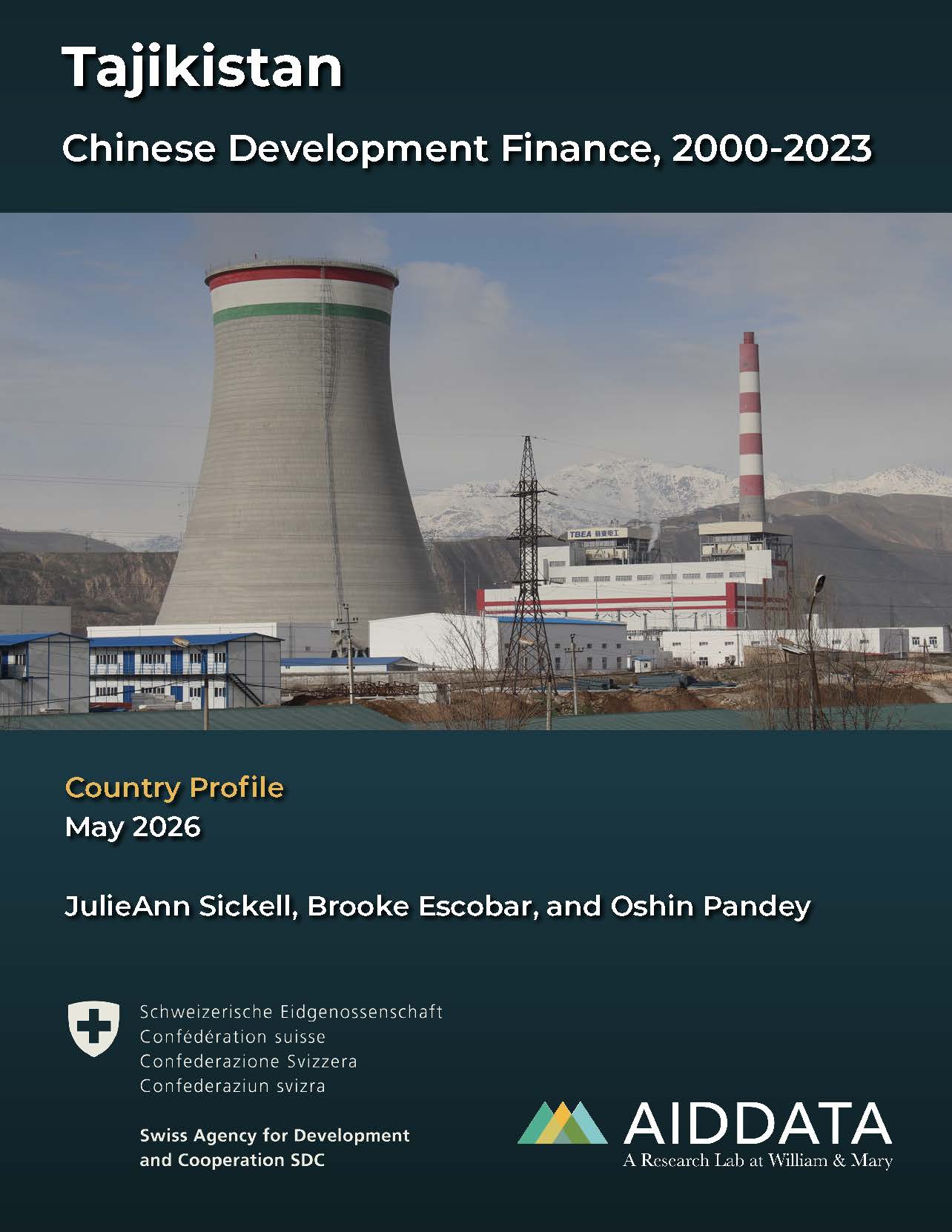 AidData | Tajikistan Profile of Chinese Development Finance, 2000-2023